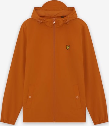 Lyle & Scott Tussenjas in Oranje: voorkant