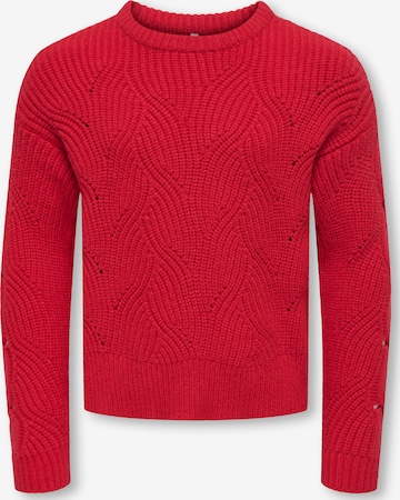ONLY GIRLS Pullover in Rot: Vorderseite