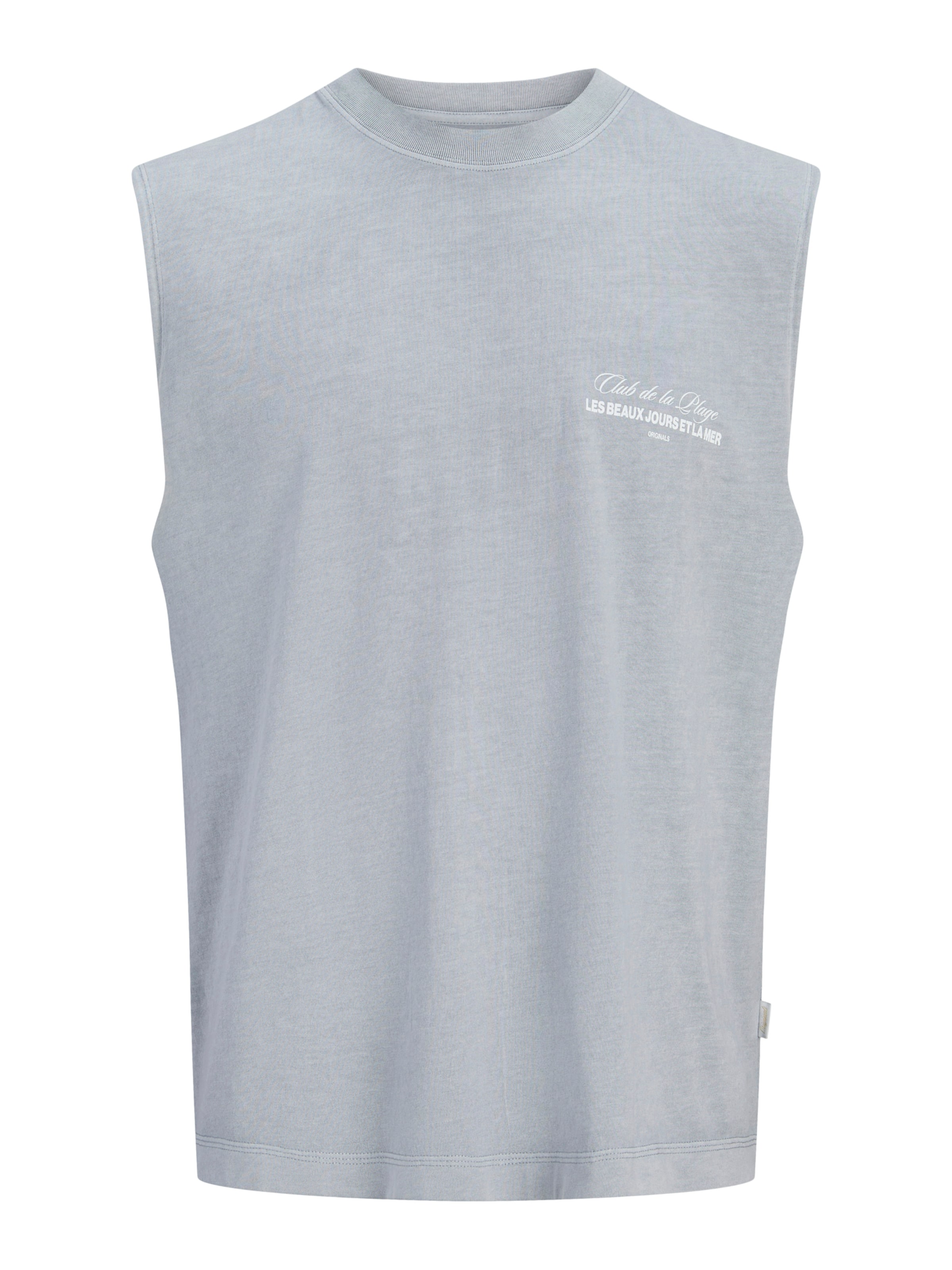 Tricou 'JORCASSIS' de la JACK & JONES pe albastru: față