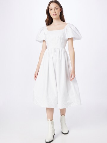 True Decadence Dress in White: front