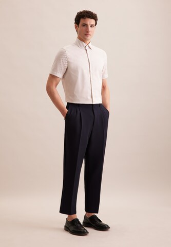 SEIDENSTICKER Slim Fit Hemd in Beige