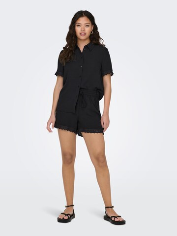 JDY Regular Shorts 'Rachel' in Schwarz