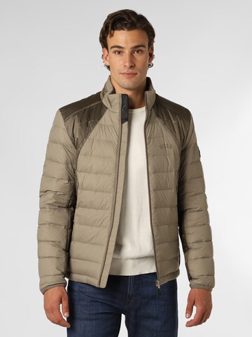 BOSS Between-Season Jacket 'J_Sarek' in Grey: front