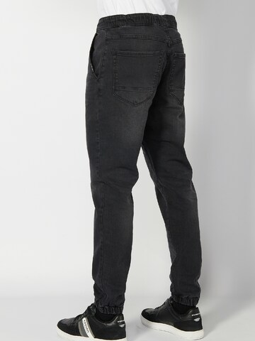 KOROSHI Regular Jeans in Schwarz