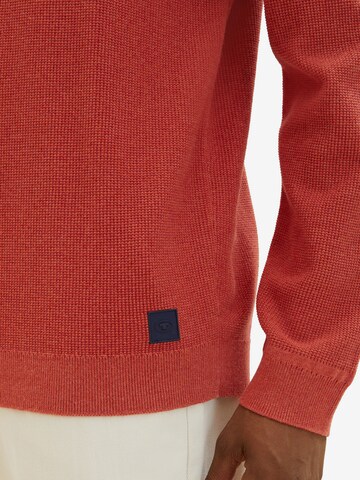 Pull-over TOM TAILOR en rouge