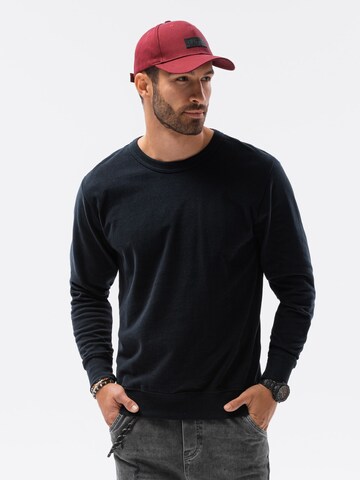Ombre Sweatshirt 'B1146' in Black: front