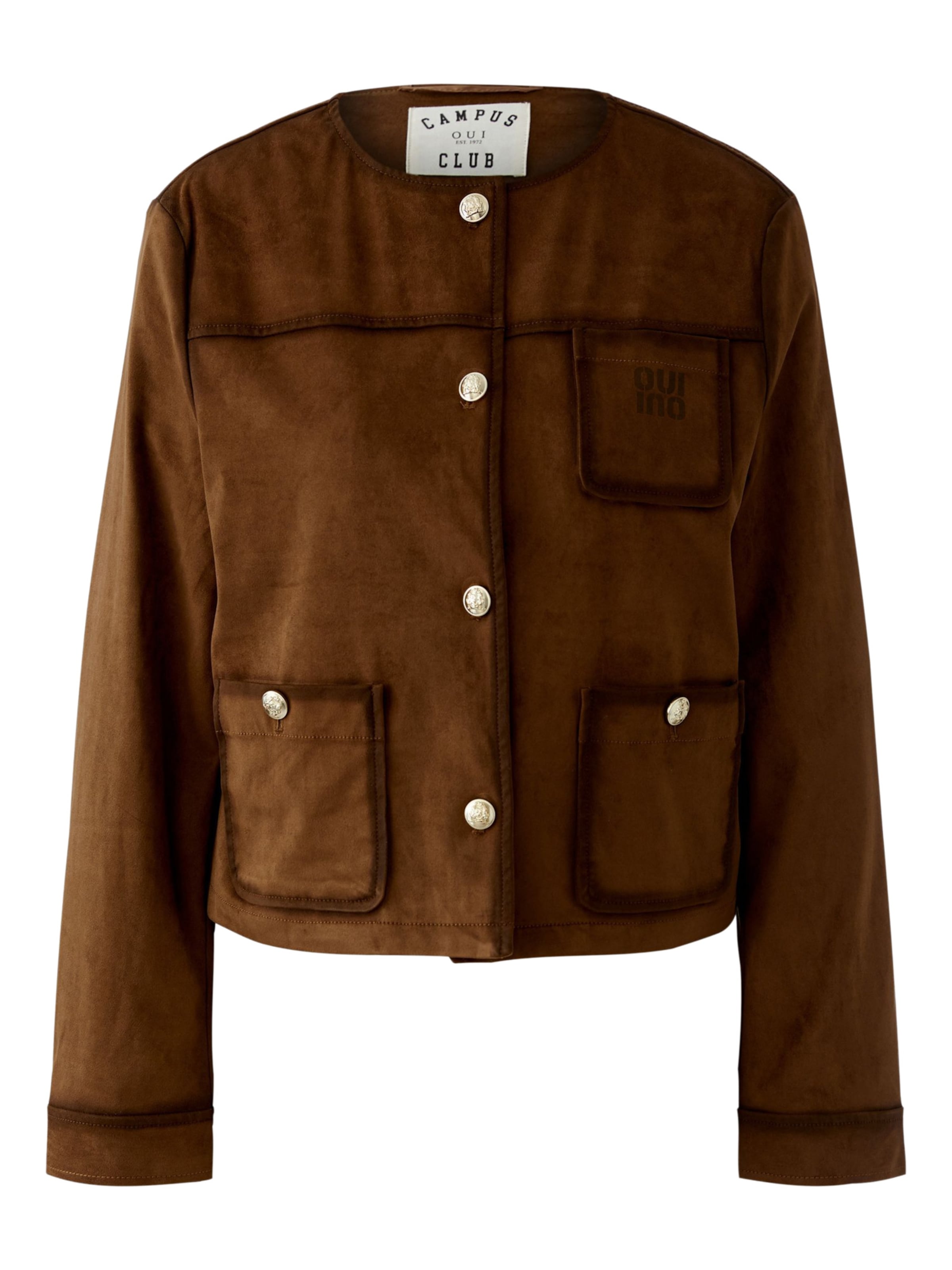 OUI Jacke in Braun: Vorderseite