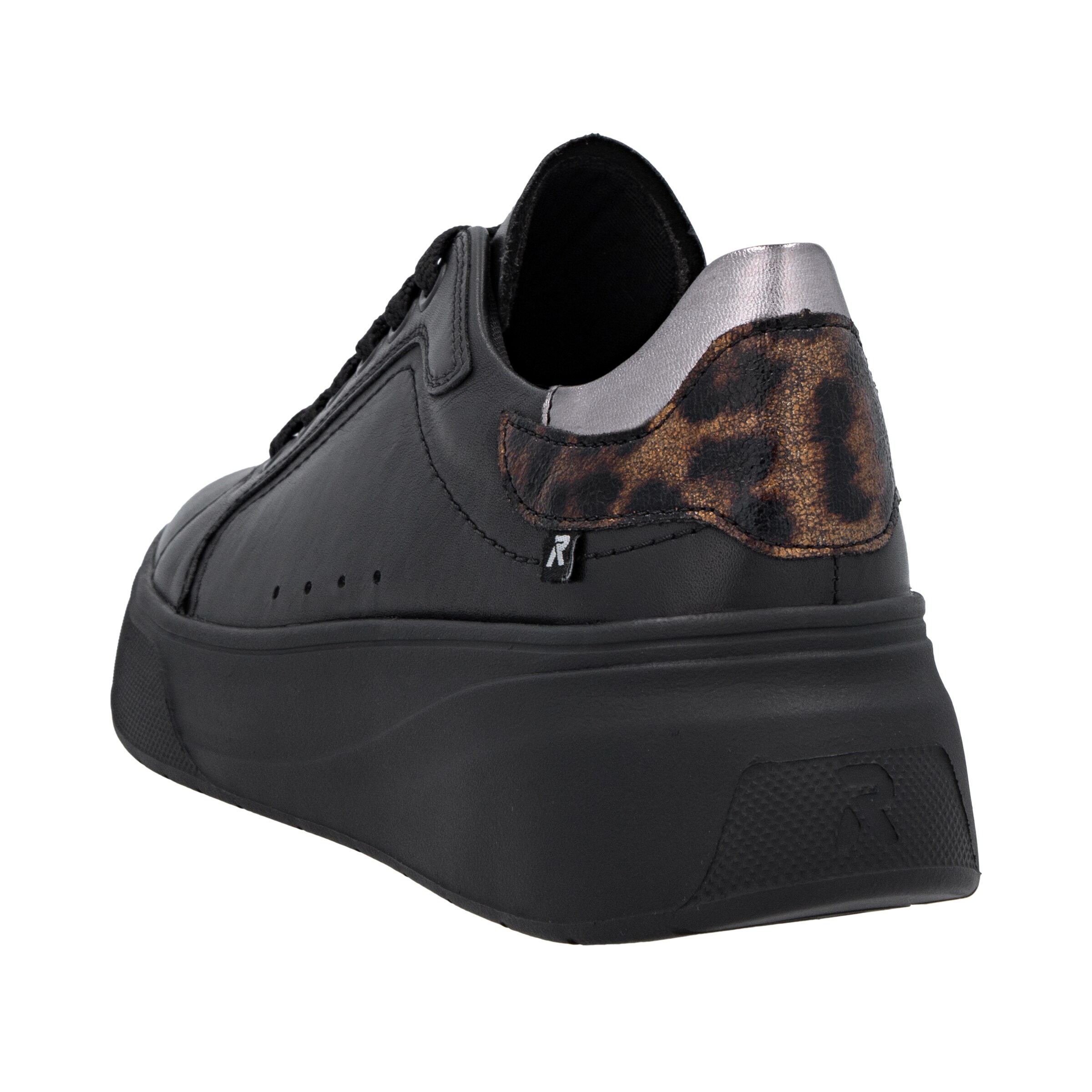 Baskets basses 'W2303' Rieker en noir