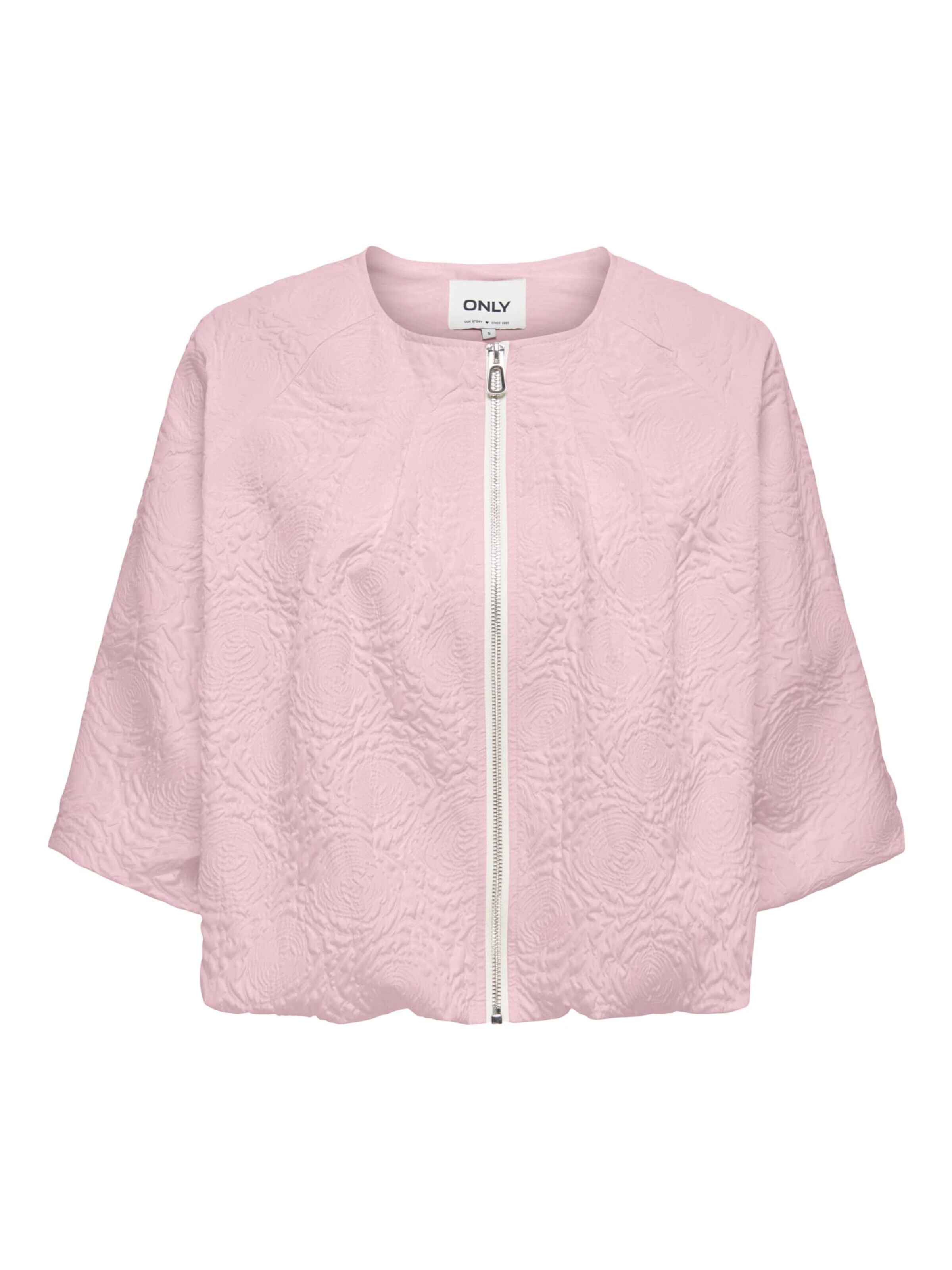 ONLY Between-season jacket 'Anja' in Pink: front