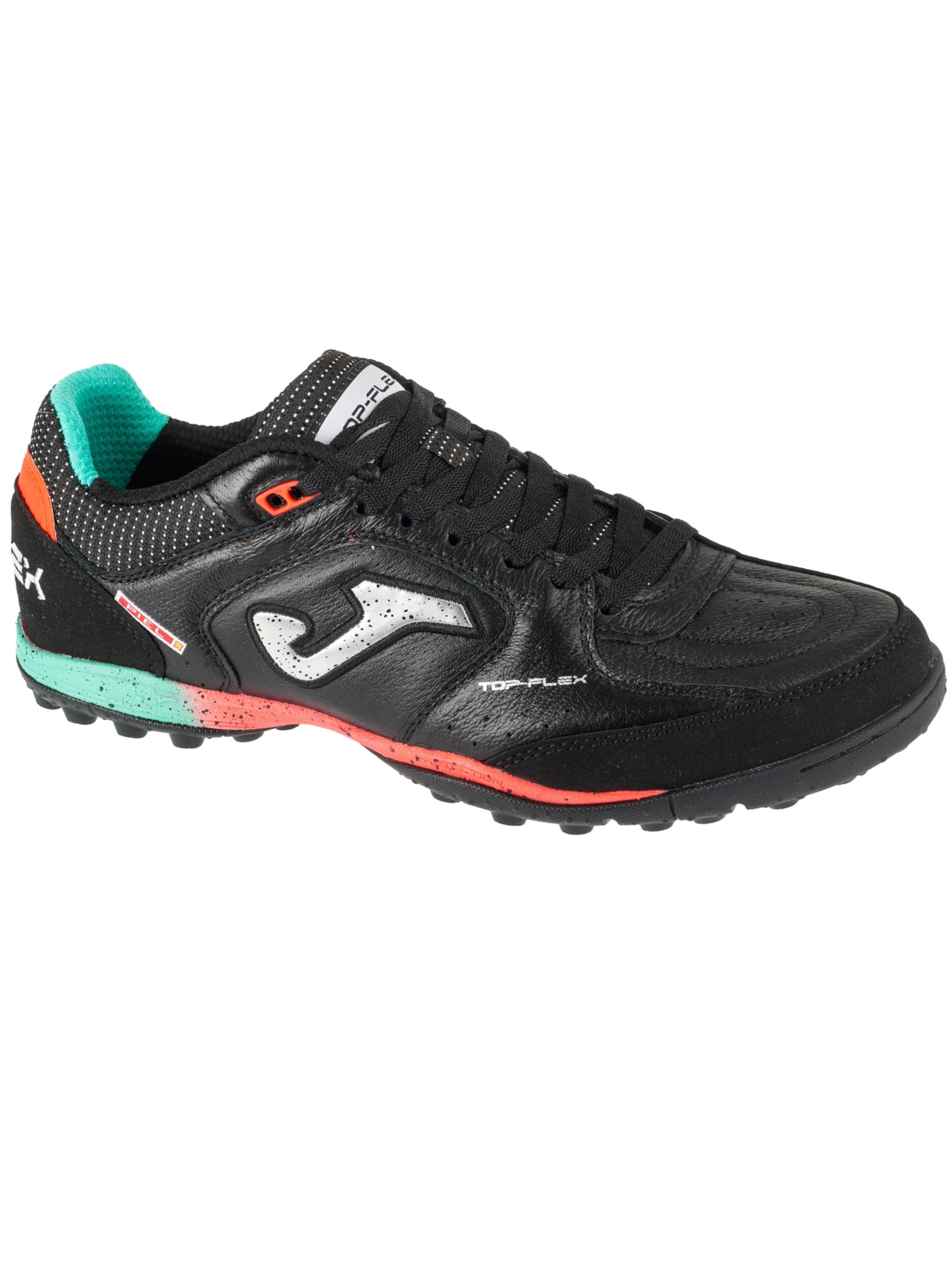 JOMA Soccer shoe 'Joma Top Flex 25 TOPW TF' in Black: front