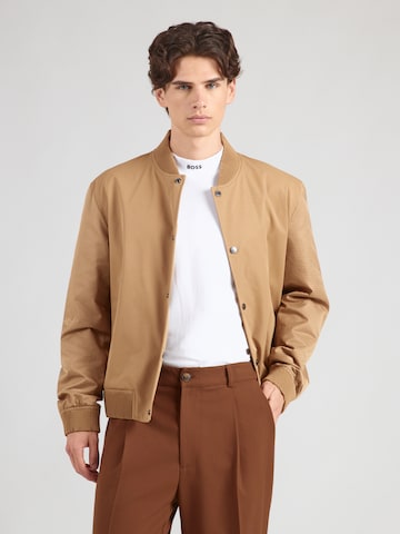 Veste mi-saison 'Covor' BOSS en beige : devant