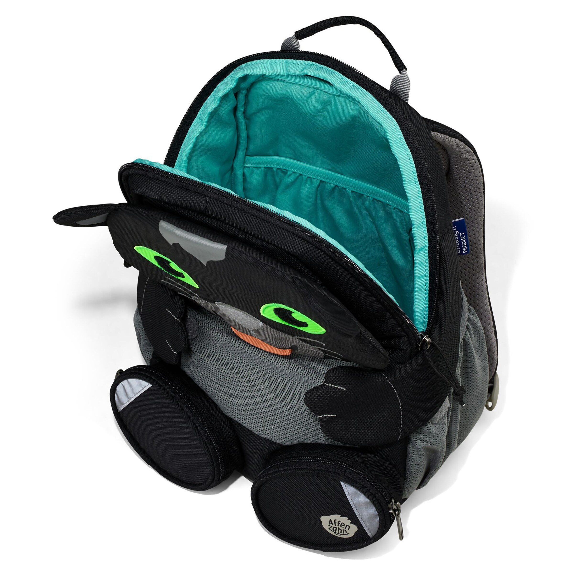 Affenzahn Backpack 'Großer Freund' in Black
