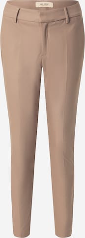 MOS MOSH Брюки со складками в Коричневый: спереди