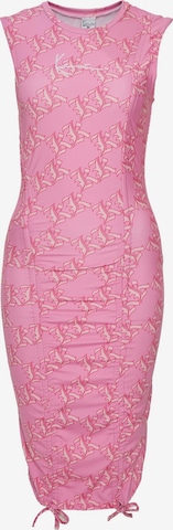 Karl Kani Dress in Pink: front