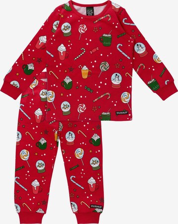 Villervalla Pajamas in Red: front