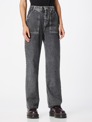 Trendyol Wide leg Jeans in Grijs: voorkant