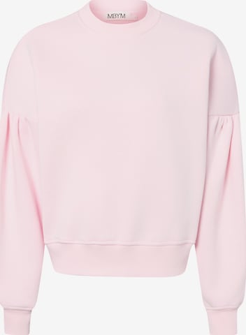 mbym Sweatshirt ' Vallotton ' in Pink: Vorderseite