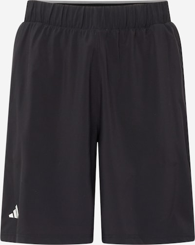 ADIDAS PERFORMANCE Workout Pants 'Club' in Black / White, Item view