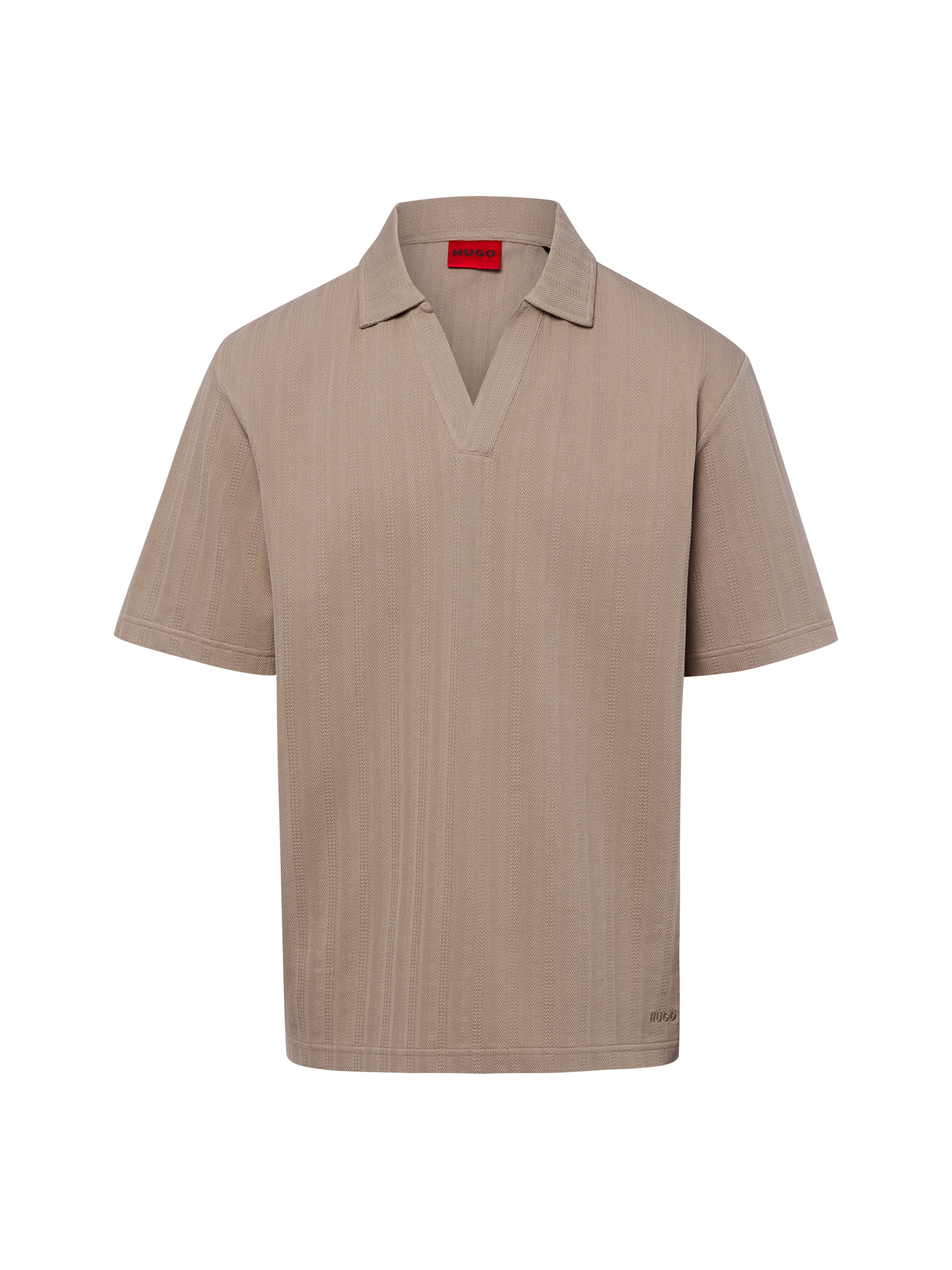 HUGO Shirt 'Dalibo' in Brown: front