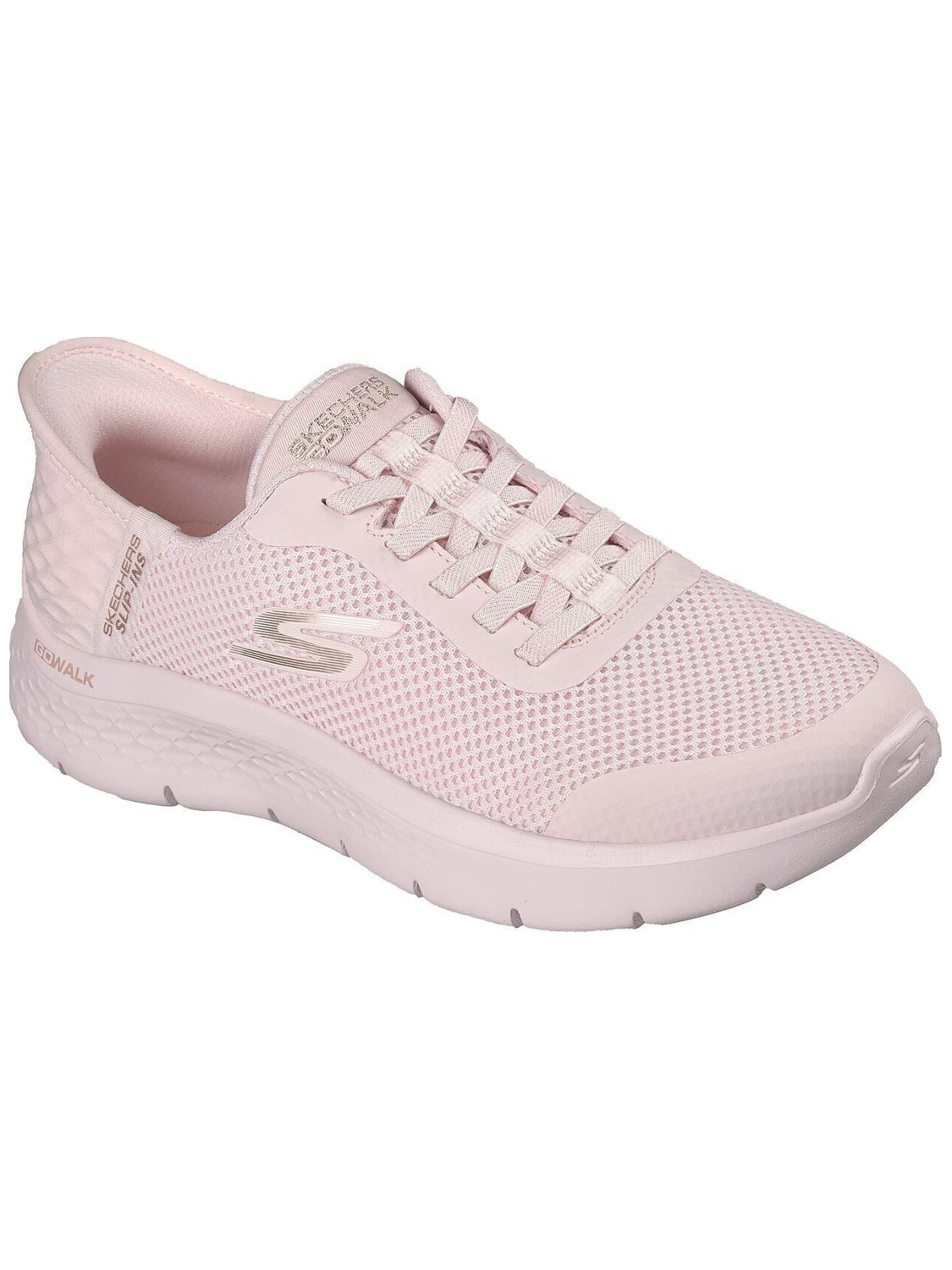 Scarpa sportiva di SKECHERS in rosa: frontale
