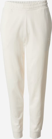 PUMATapered Sportske hlače 'ESS' - bijela boja: prednji dio