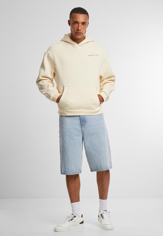 Sweat-shirt 'Part Of The Club' MT Upscale en beige