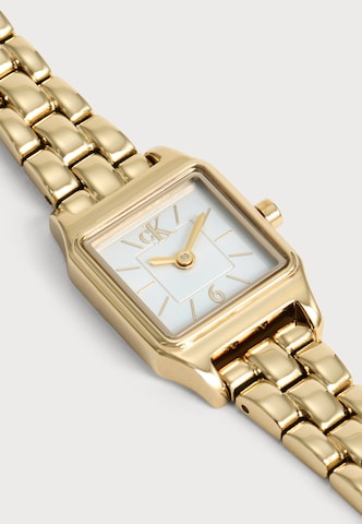 Calvin Klein - Reloj analógico 'SOFT FORM' en oro: frente