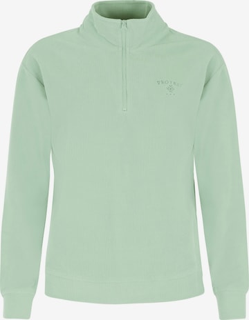 PROTEST Sportief sweatshirt 'PRTNAPPA' in Groen: voorkant