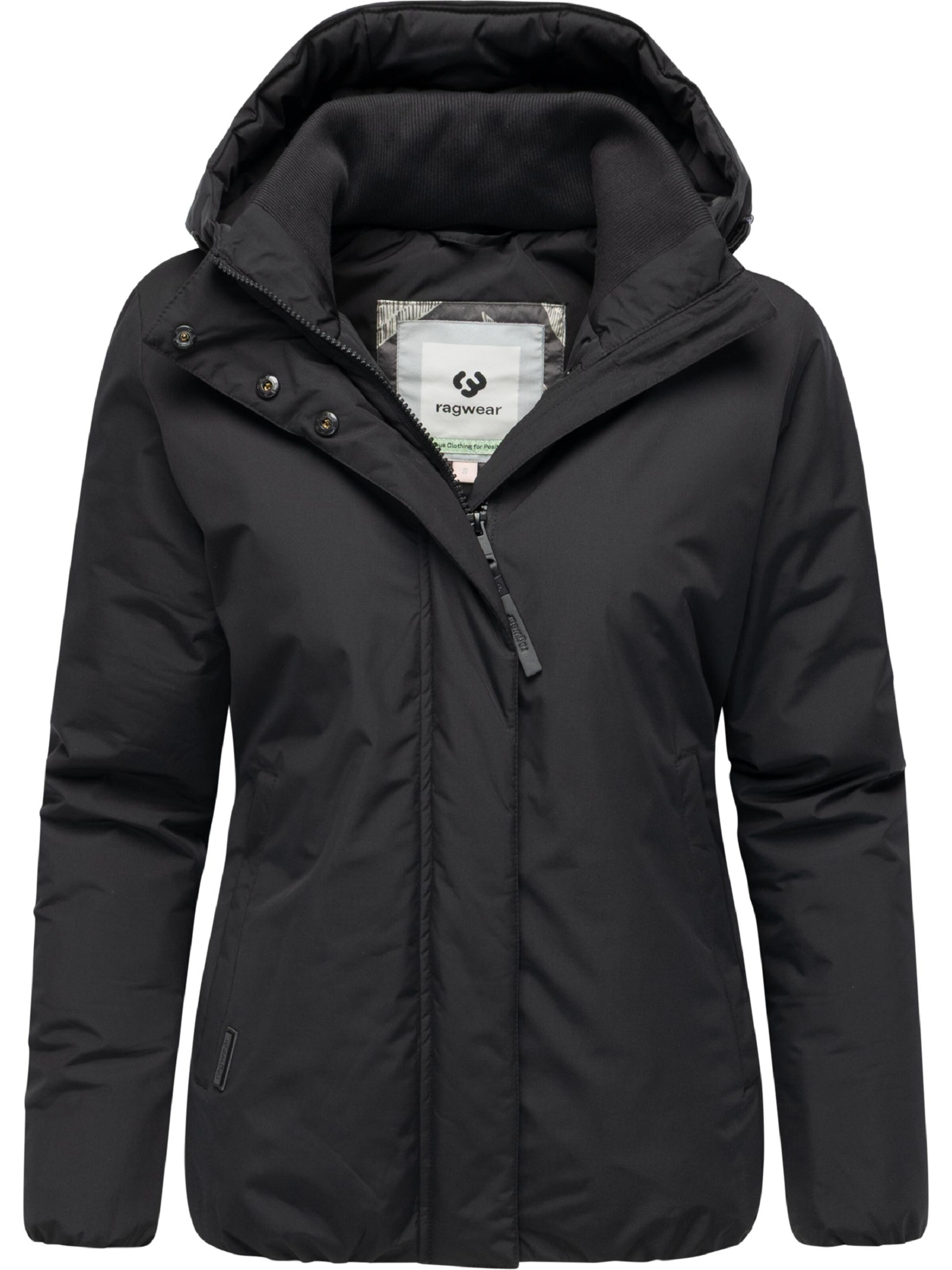 Ragwear Weatherproof jacket 'Sunniva' in Black