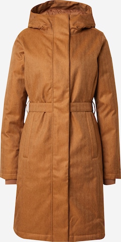 COLUMBIA Pitkä takki ulkoiluun 'Juniper Ridge II' värissä ruskea: etupuoli