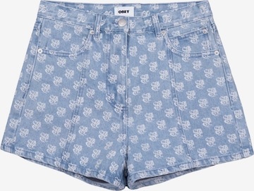 Obey Regular Jeans in Blau: Vorderseite
