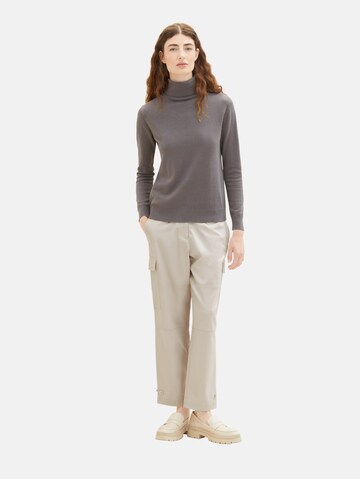 TOM TAILOR Pullover in Grau