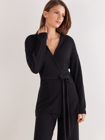 INTIMISSIMI Strickjacke in Schwarz
