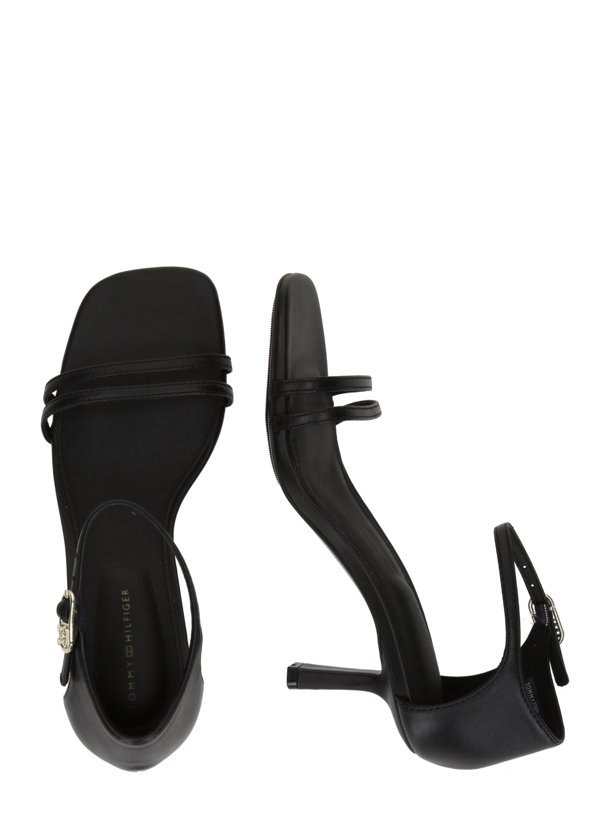 TOMMY HILFIGER Sandale in Schwarz