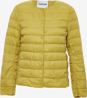 Sidona Between-Season Jacket in Yellow: front