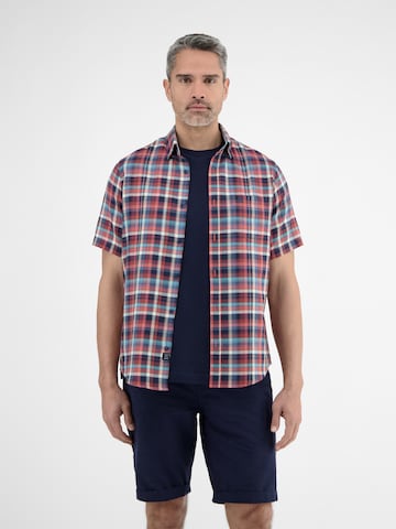 LERROS Regular fit Overhemd in Rood: voorkant