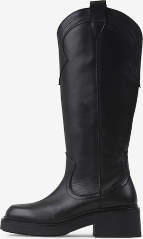 Bottes 'Daff-Ey' BRONX en noir : devant