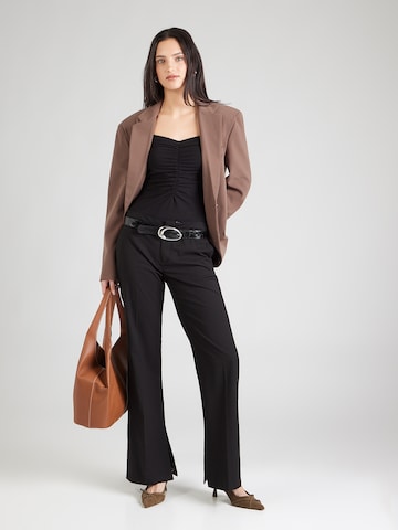 ABOUT YOU Shirt Bodysuit 'Jolina' in Black