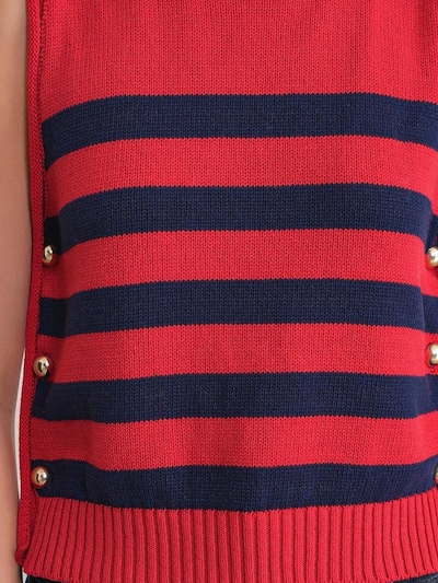 MixRay Sweater in Navy / Red, Item view