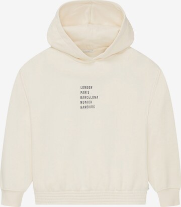 TOM TAILOR Sweatshirt in Beige: front