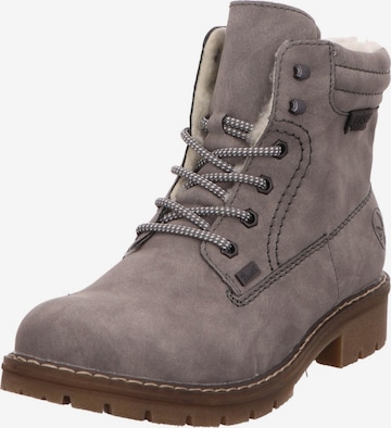 Boots 'Stiefel Damen Y9125-40 Kunststoff (Synthetik) in grau' Rieker en gris : devant