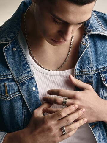 REYTEL - Cadena 'OND SIRKEL' en plata