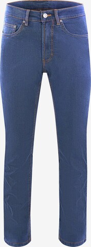 Mill&Tailor Jeans ' Thermo ' in Blauw: voorkant