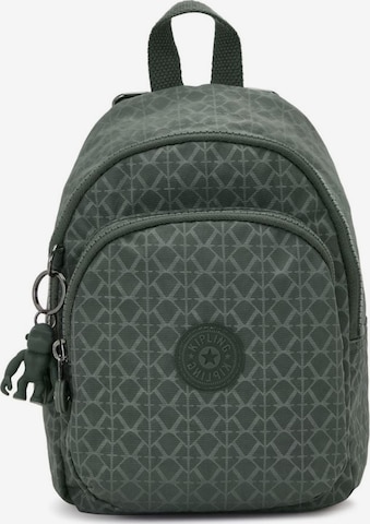 KIPLING - Mochila 'New Delia Compact' em verde: frente