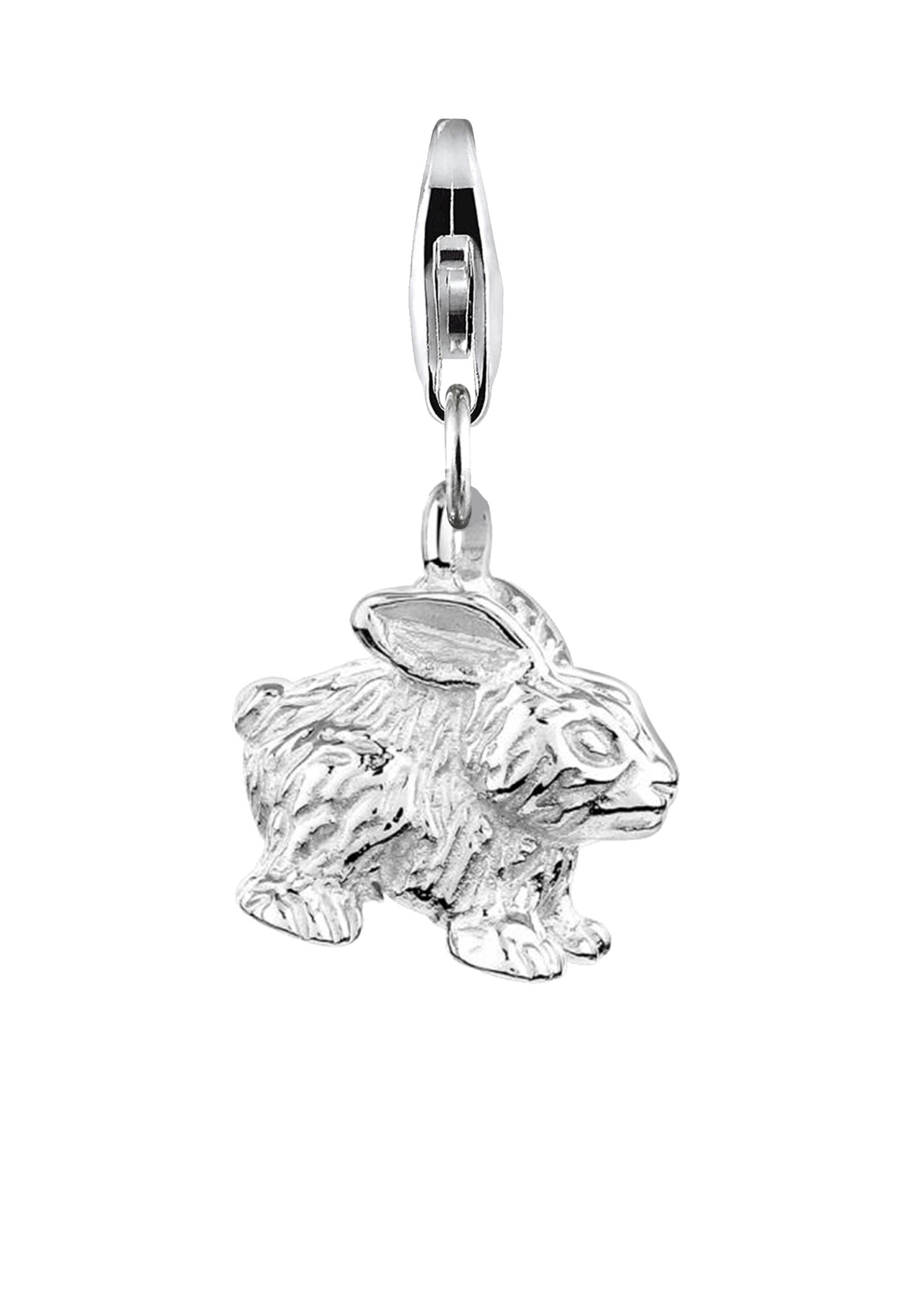 Nenalina Pendant 'Hase' in Silver: front