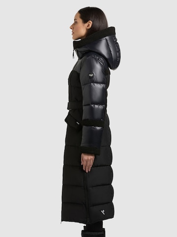 khujo - Sobretudo de inverno 'Julita3' em preto