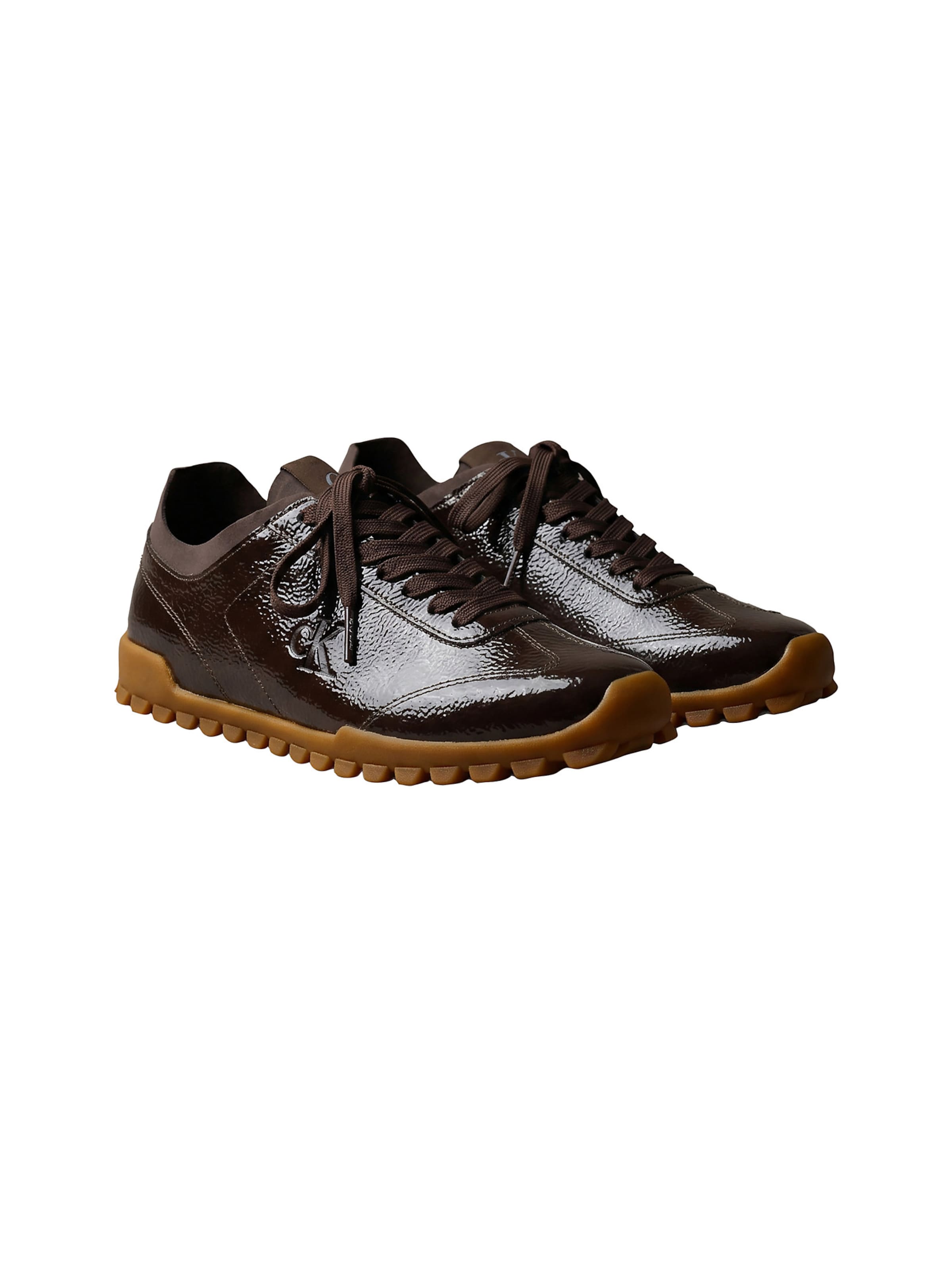 Calvin Klein Platform trainers in Brown