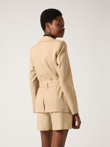 NAF NAF Blazer 'Louine' in Beige