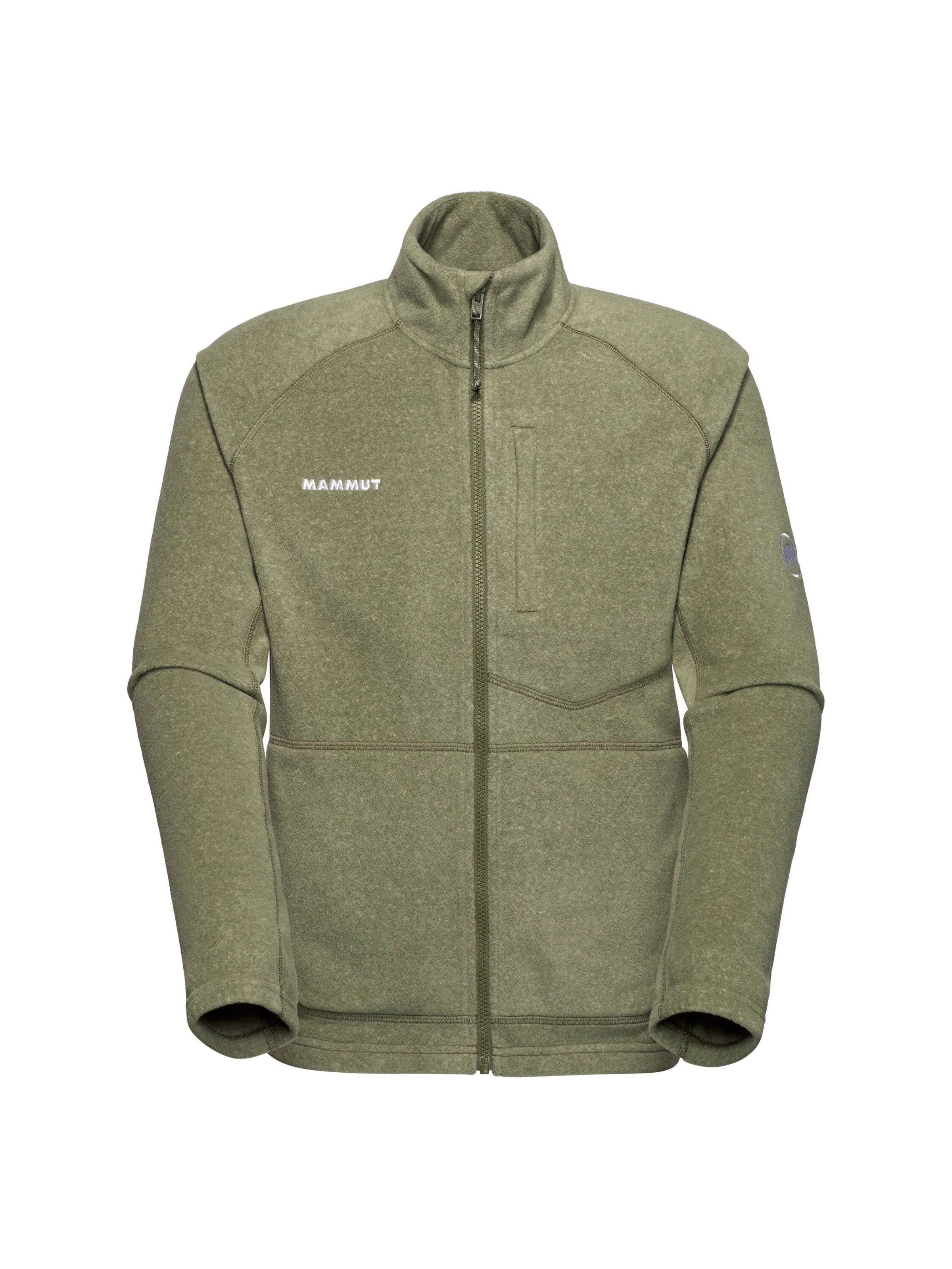 MAMMUT Funktionsfleecejacke 'Tamaro Pro' in Grün: Vorderseite