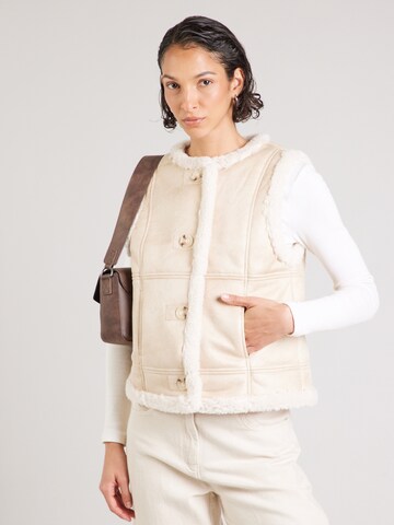 Gilet di BONOBO in beige: frontale